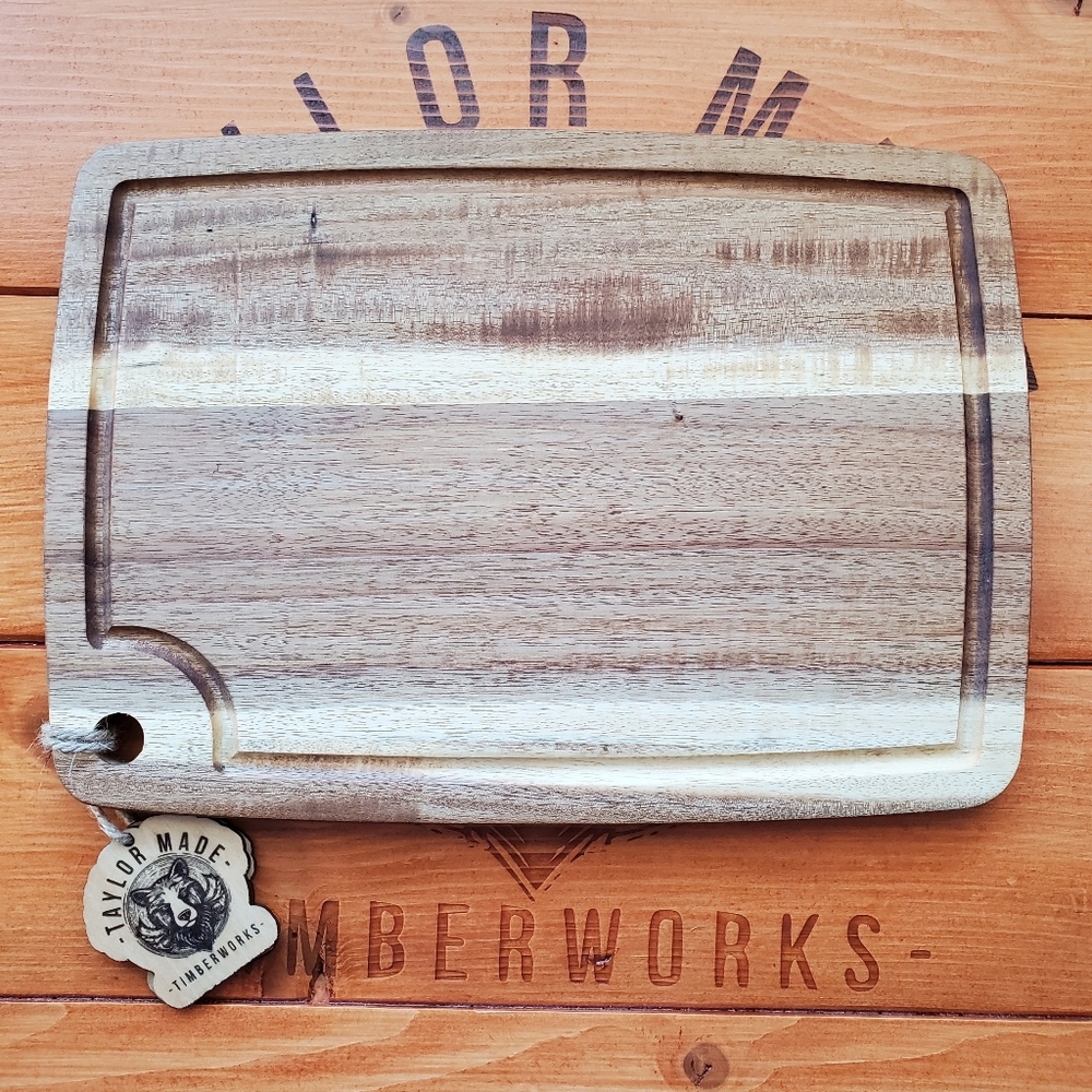 Disney✨ Handcrafted✋ Acacia Art Ratatouille🐀🧑🍳 Inspired Chef’s Cutting Board - Picture 7 of 8